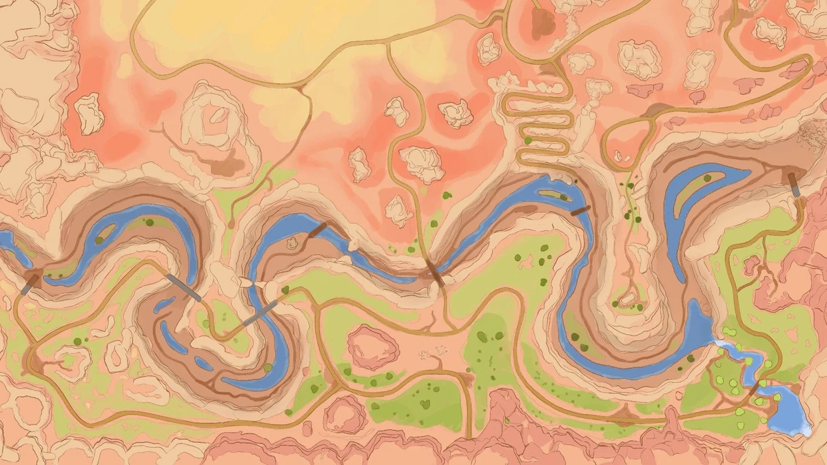 Outbound Canyon Map | Interactive Map