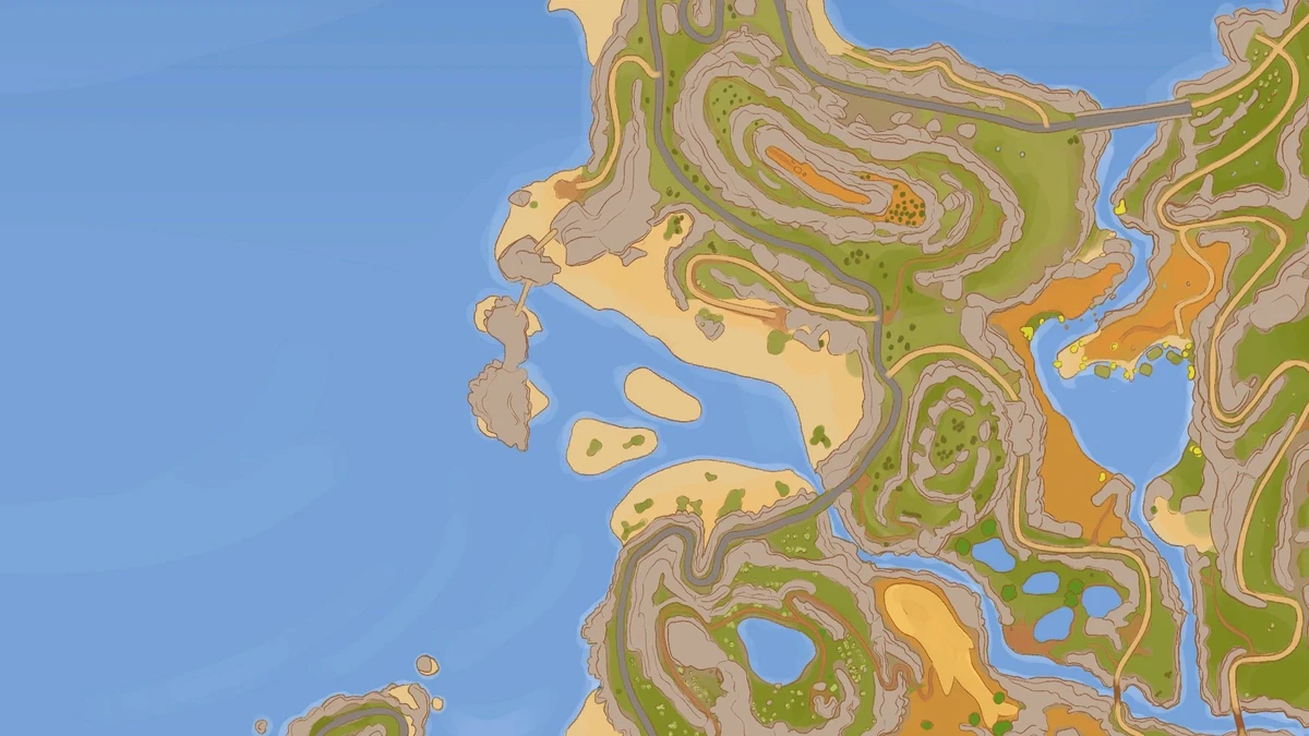 Outbound Coast Map | Interactive Map